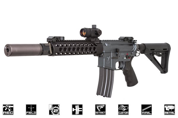 Airsoft GI Custom M4 Grey Ghost AEG Airsoft Rifle