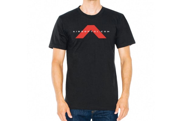 Airsoft GI T-Shirt ( Black / L )