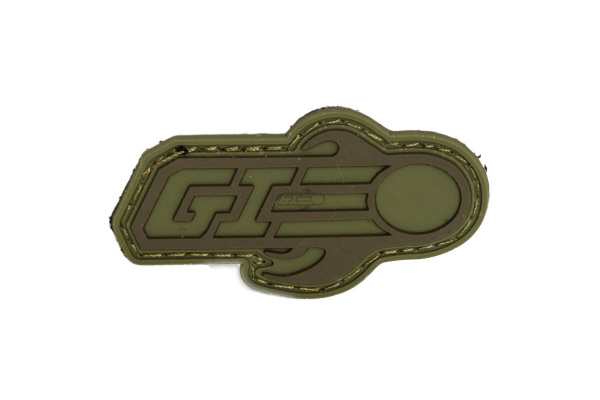 Airsoft GI Logo Tab Patch ( OD Green )