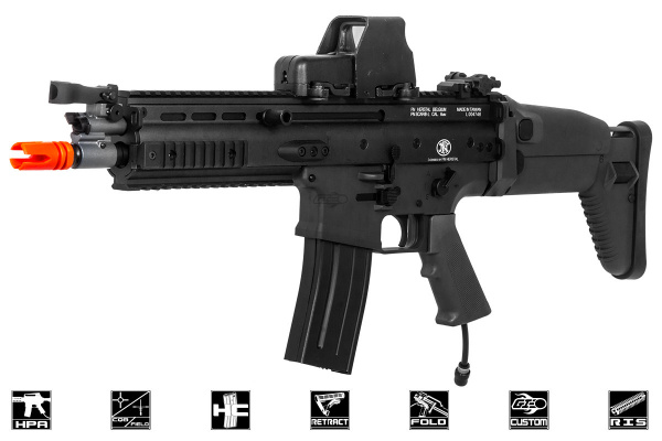 "Jacked" MK16 VFC Airsoft GI Custom HPA Rifle ( Black )