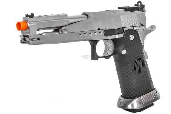 AW Custom AW-HX2201 Gold Standard IPSC GBB Airsoft Pistol ( Silver )