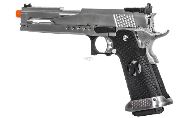 AW Custom AW-HX2201 Gold Standard IPSC GBB Airsoft Pistol ( Silver )