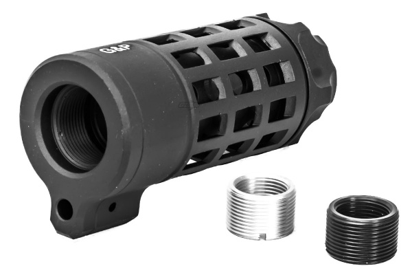 G&P Extended Iron Bars Flash Hider for TM M16 14mm ( Black )