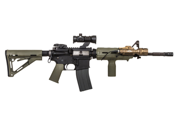 Airsoft GI Custom MOE LM4 GBB Airsoft Rifle ( Black / OD Green )