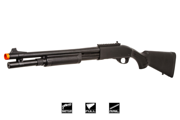 JAG Arms Scattergun HDS Gas Airsoft Shotgun ( Black )