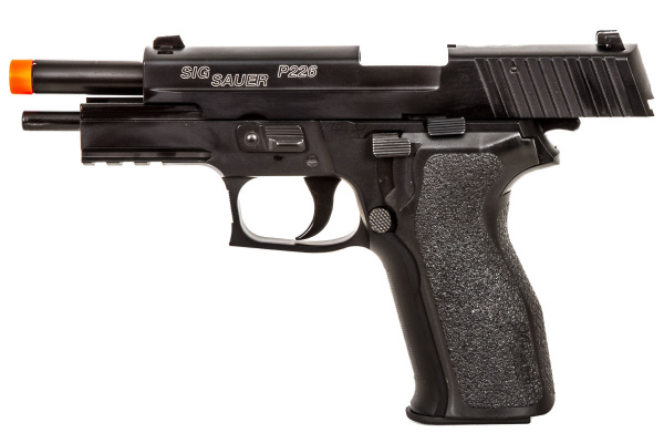 SIG P226 E2 GBB Airsoft Pistol Licensed by Cybergun