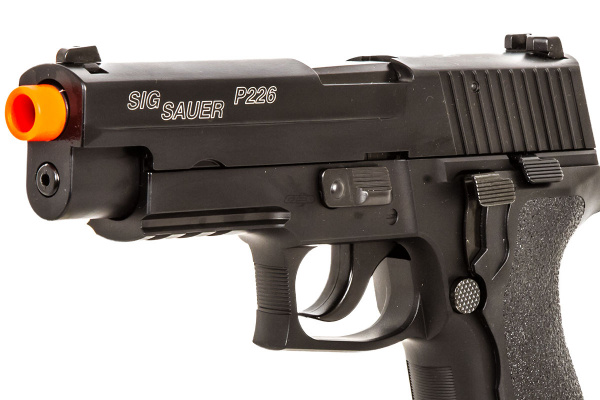 SIG P226 E2 GBB Airsoft Pistol Licensed by Cybergun