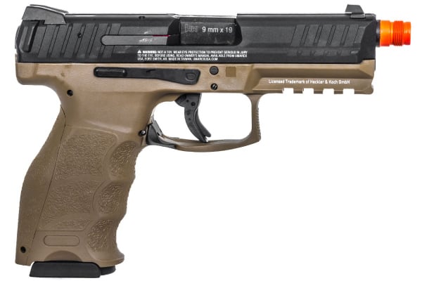 H&K VP9 TAC GBB Pistol Airsoft Pistol ( Black / Dark Earth )