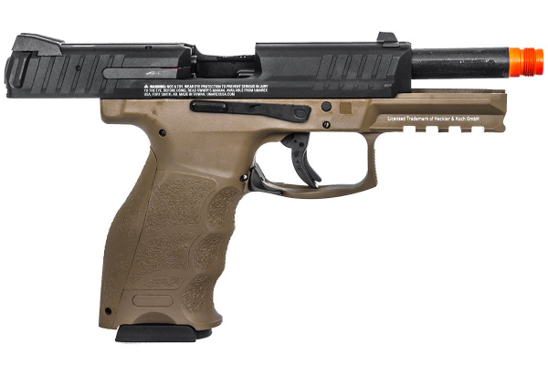 H&K VP9 TAC GBB Pistol Airsoft Pistol ( Black / Dark Earth )