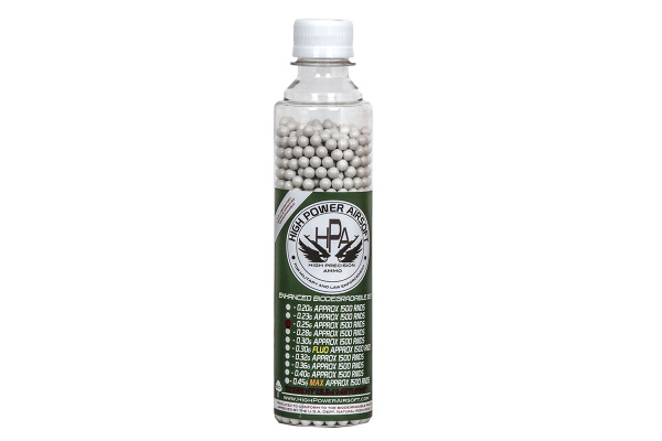 High Power Airsoft 0.25g 1500 ct. BBs ( White )