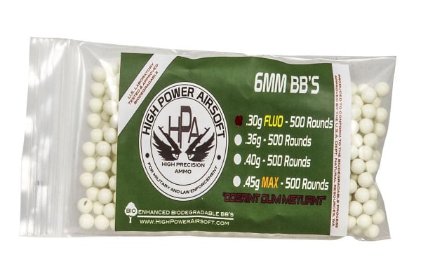 High Power Airsoft Tracer 0.30g 500 ct. BBs