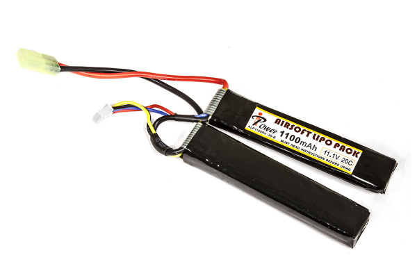 I Power 11.1v 1100mAh 3s 20c LiPO Butterfly Battery