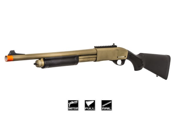 JAG Arms Scattergun HD Gas Airsoft Shotgun ( Tan )