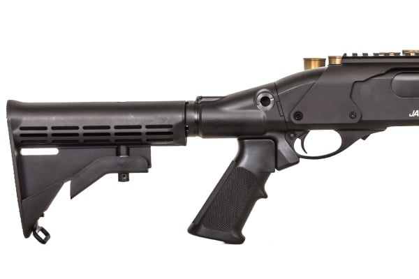 JAG Arms Scattergun TSS Gas Airsoft Shotgun ( Black )