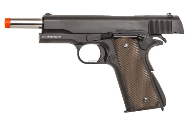 JG 1911 Gas Blowback / CO2 Blowback Airsoft Pistol ( Black )