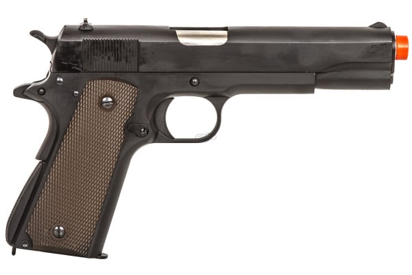 JG 1911 Gas Blowback / CO2 Blowback Airsoft Pistol ( Black )