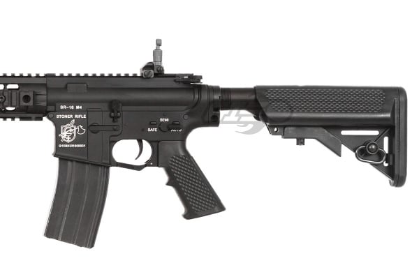 Knight's Armament SR-16 M4A1 Carbine AEG Airsoft Rifle by G&P ( Black )