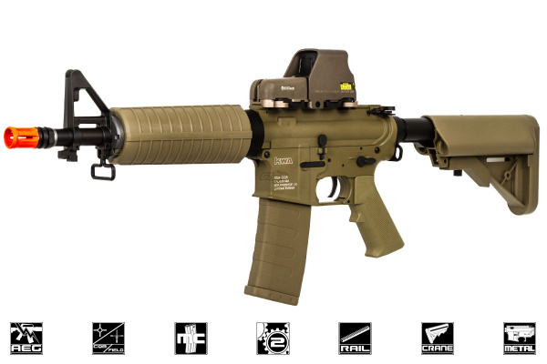 KWA KM4 CQB M4 Carbine AEG Airsoft Rifle ( Flat Dark Earth )