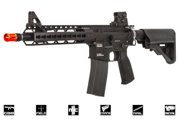 KWA LM4 KR9 Keymod M4 Carbine GBBR Airsoft Rifle ( Black )