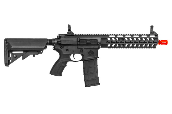 Lancer Tactical 10.5" Rapid Deployment M4 Carbine AEG Airsoft Rifle ( Black )