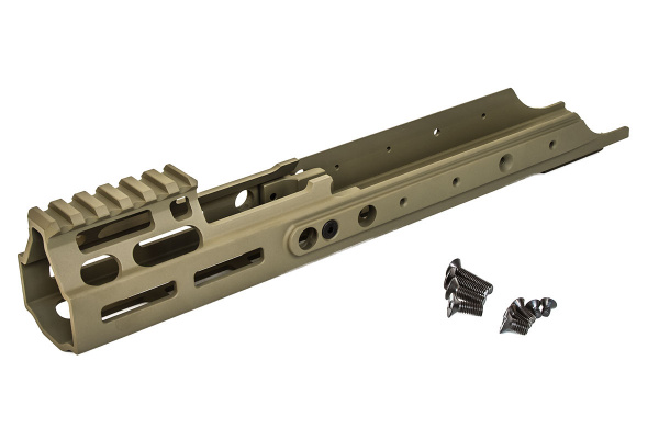 PTS Kinetic SCAR 4.9" MREX Handguard M-LOK Rail System ( Dark Earth )