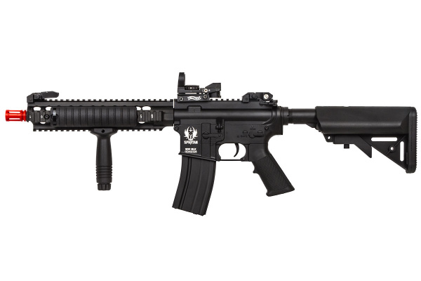 Spartan Delta SX18 M4 Mod Carbine AEG Airsoft Rifle ( Black )