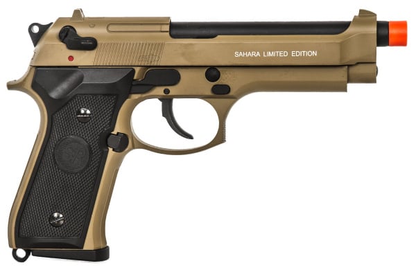 SRC M9 Semi Auto Gas Blowback Airsoft Pistol ( Tan )