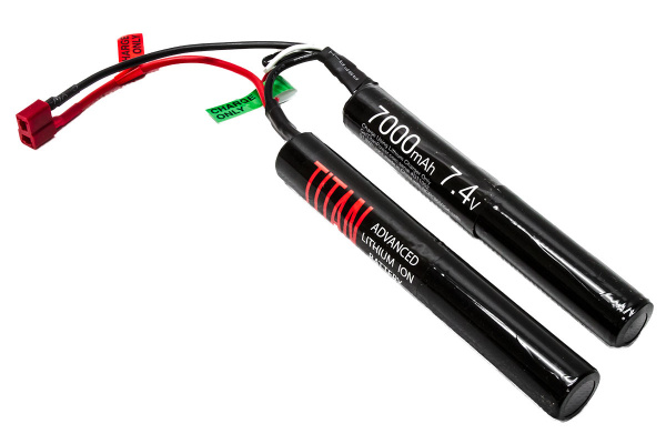 Titan 7.4v 7000mAh Lithium-ion Nunchuck Deans Battery