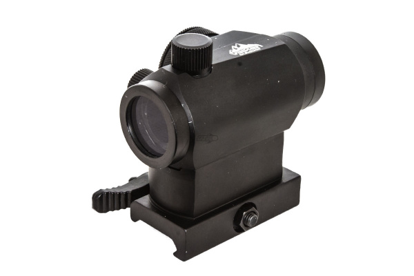 Valken 1x22 Compact Red Dot Sight R/G/B Dual QR (Weaver Mount)