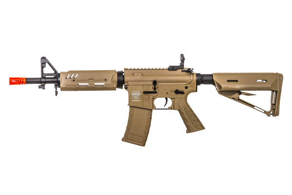 Valken Battle Machine MOD-EC Carbine AEG Version 2 Airsoft Rifle ( Tan )