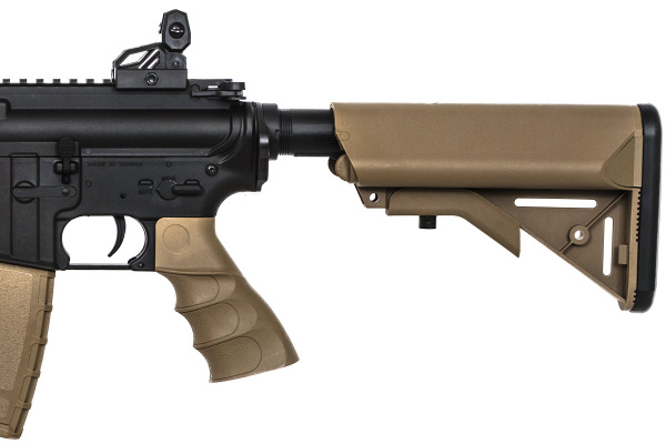 Valken Battle Machine SD M4 Carbine AEG Airsoft Rifle ( Tan / Black )