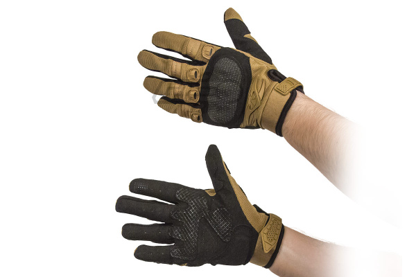 Valken Zulu Hard Knuckle Gloves ( Tan / XL )