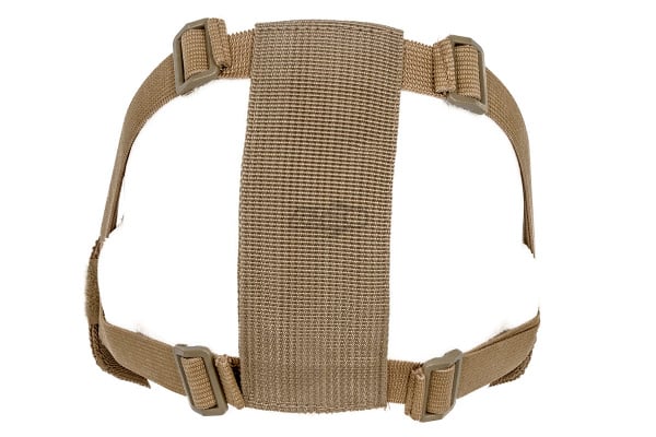 Emerson Tactical Double Strap Version Skull Metal Mesh Half Mask ( Tan )