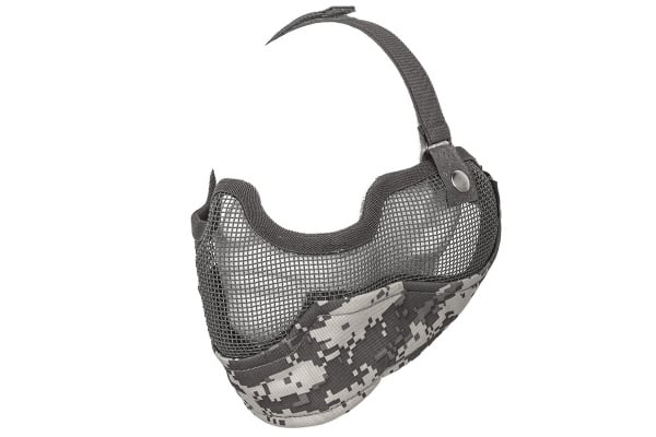 Emerson Tactical Metal Mesh Half Mask w/ Ear Protection ( Option )