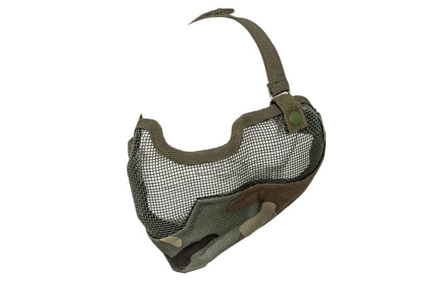 Emerson Tactical Metal Mesh Half Mask w/ Ear Protection ( Option )