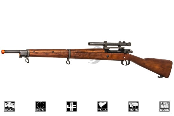 G&G GM1903 A4 CO2 Sniper Airsoft Rifle ( Wood )