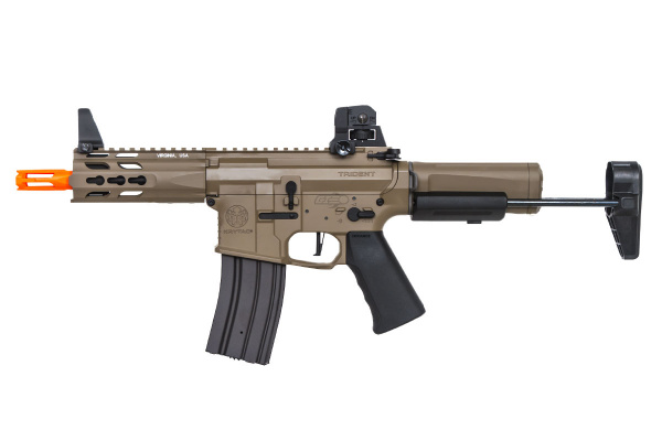 Krytac Trident MK2 PDW Keymod M4 Carbine AEG Airsoft Rifle ( Flat Dark Earth )