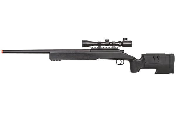 ASG McMillian Sportline M40A3 Bolt Action Spring Sniper Airsoft Rifle ( Black )