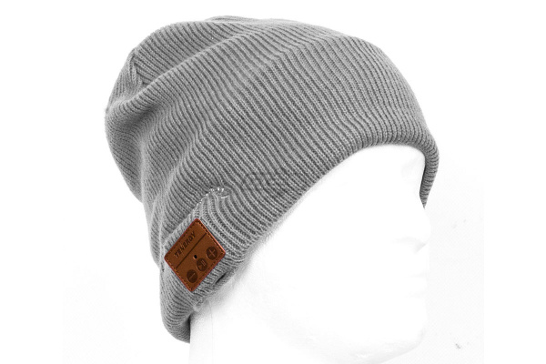 Tenergy Bluetooth Beanie Basic Knit ( Grey )