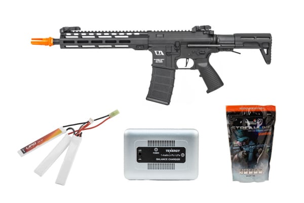 Classic Army Package #11 ft. Skirmish ECS ML10 M4 PDW M-LOK Carbine AEG Airsoft Rifle ( Black )