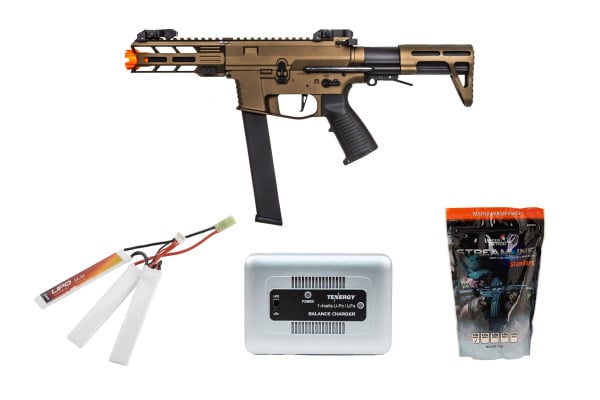 Classic Army Package #13 ft. Nemesis X9 AEG Airsoft SMG ( Bronze )