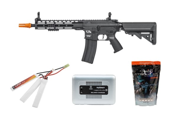 Classic Army Package #4 ft. Skirmish ECS ML10 M4 M-LOK Carbine AEG Airsoft Rifle ( Black )