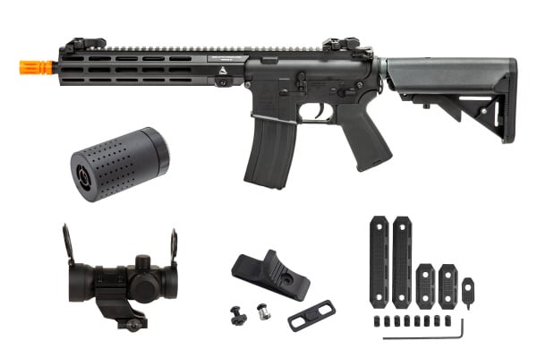 Ferfrans Fully Licensed CQB W/ 10" MLOK Rail M4 AEG Field Ready Combo V2