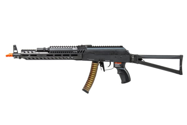 G&G PRK 9L AEG SMG w/ Deans Plug AEG Airsoft Rifle ( Black )