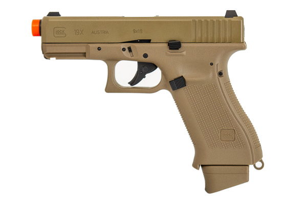 Elite Force GLOCK 19X CO2 Half-Blowback Airsoft Pistol ( Coyote )