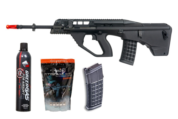 KWA F90 Licensed GBB Airsoft Rifle Magazine Combo