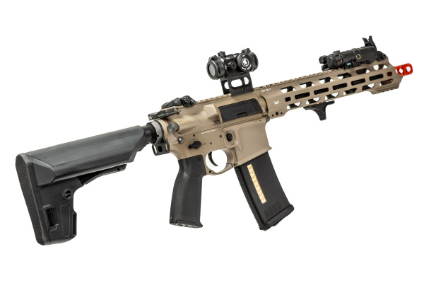 KWA Ronin T10 RM4 3.0 Electric Recoil Airsoft Rifle Field Ready Combo V2 (Flat Dark Earth)