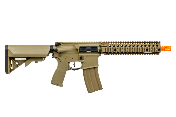 Lancer Tactical MK18 LT-31TA-G2-E Hybrid ETU & METAL RAILS Gen 2 M4 AEG ( Tan )