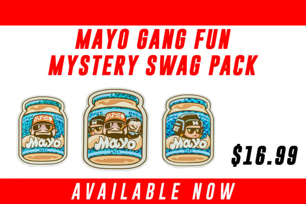 MAYO GANG FUN MYSTERY SWAG PACKAGE WIN $1500 IN GIFT CARDS! ( ONLY 300 )