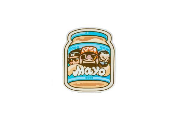 MAYO GANG JAR TRIO STICKER ( LIMITED EDITION HOLOGRAPHIC )